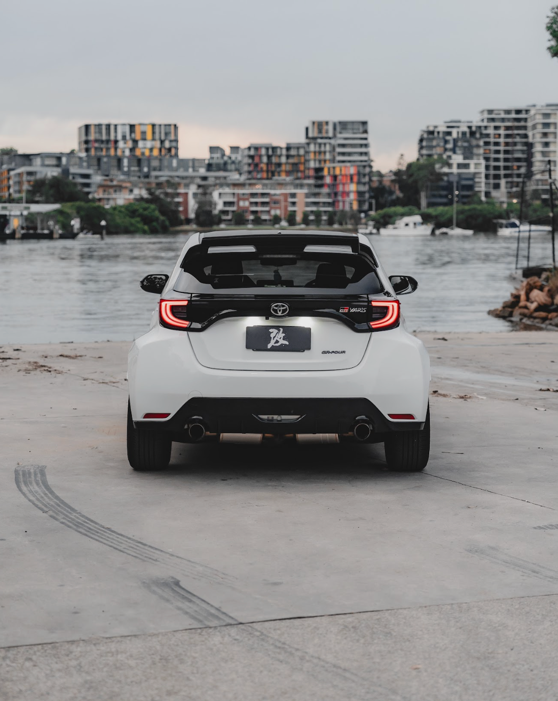 KUHL Style Wing Spoiler for 20+ Toyota GR Yaris MXPA12