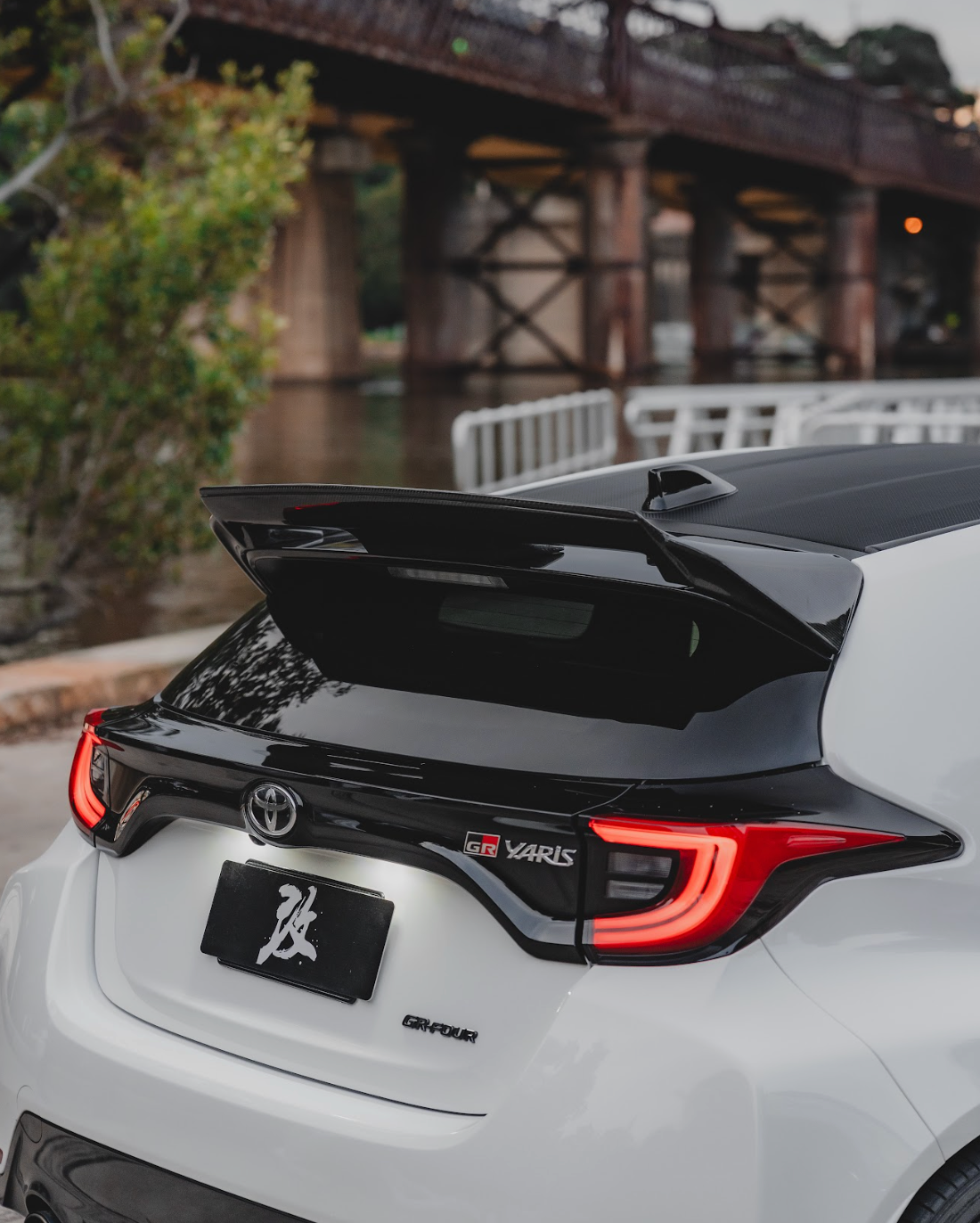 KUHL Style Wing Spoiler for 20+ Toyota GR Yaris MXPA12