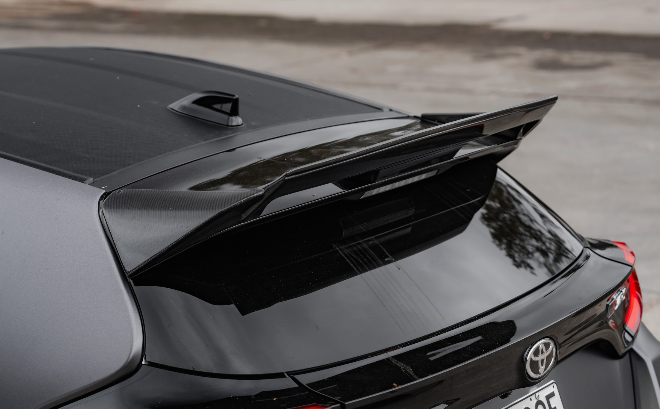 KUHL Style Wing Spoiler for 20+ Toyota GR Yaris MXPA12