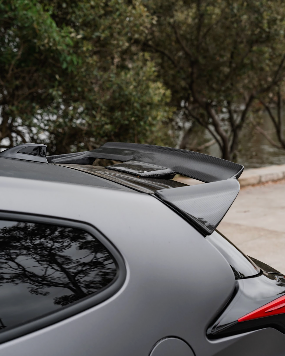 KUHL Style Wing Spoiler for 20+ Toyota GR Yaris MXPA12