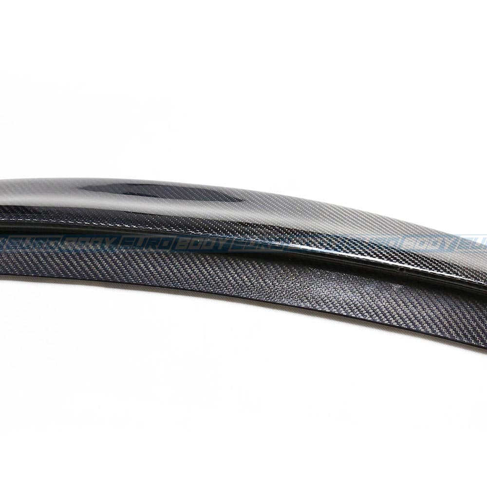 HK Style Lip Spoiler (Carbon Fibre) for 13-20 Audi A3/S3/RS3 (Sedan) 8V