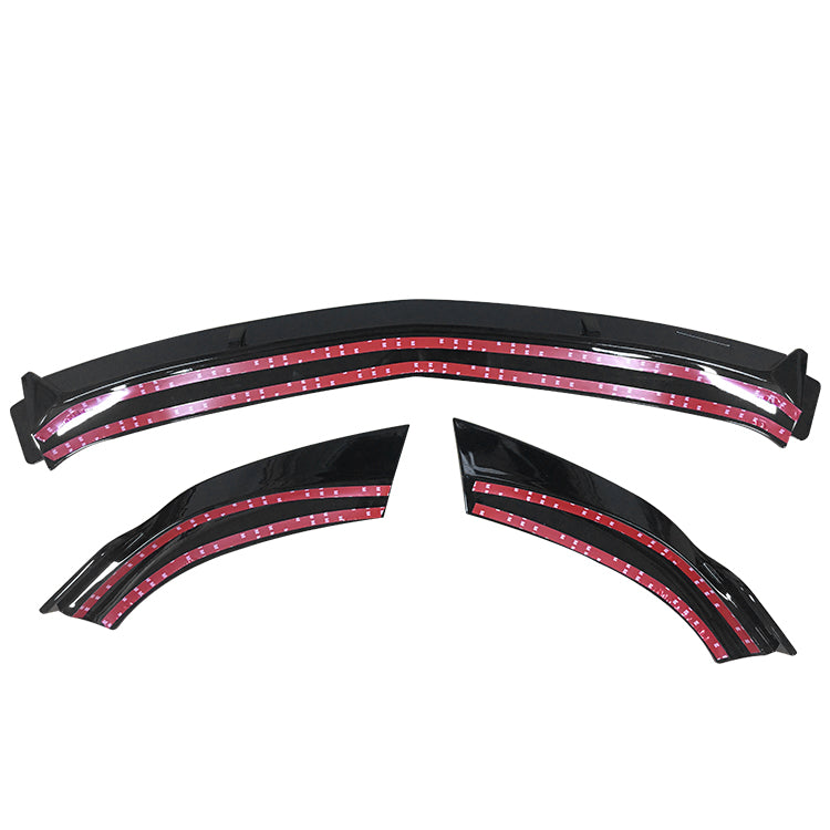 Euro Design Front Lip (Gloss Black) for 07-13 Mercedes-Benz C-Class W204