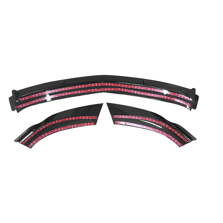 Euro Design Front Lip (Gloss Black) for 07-13 Mercedes-Benz C-Class W204