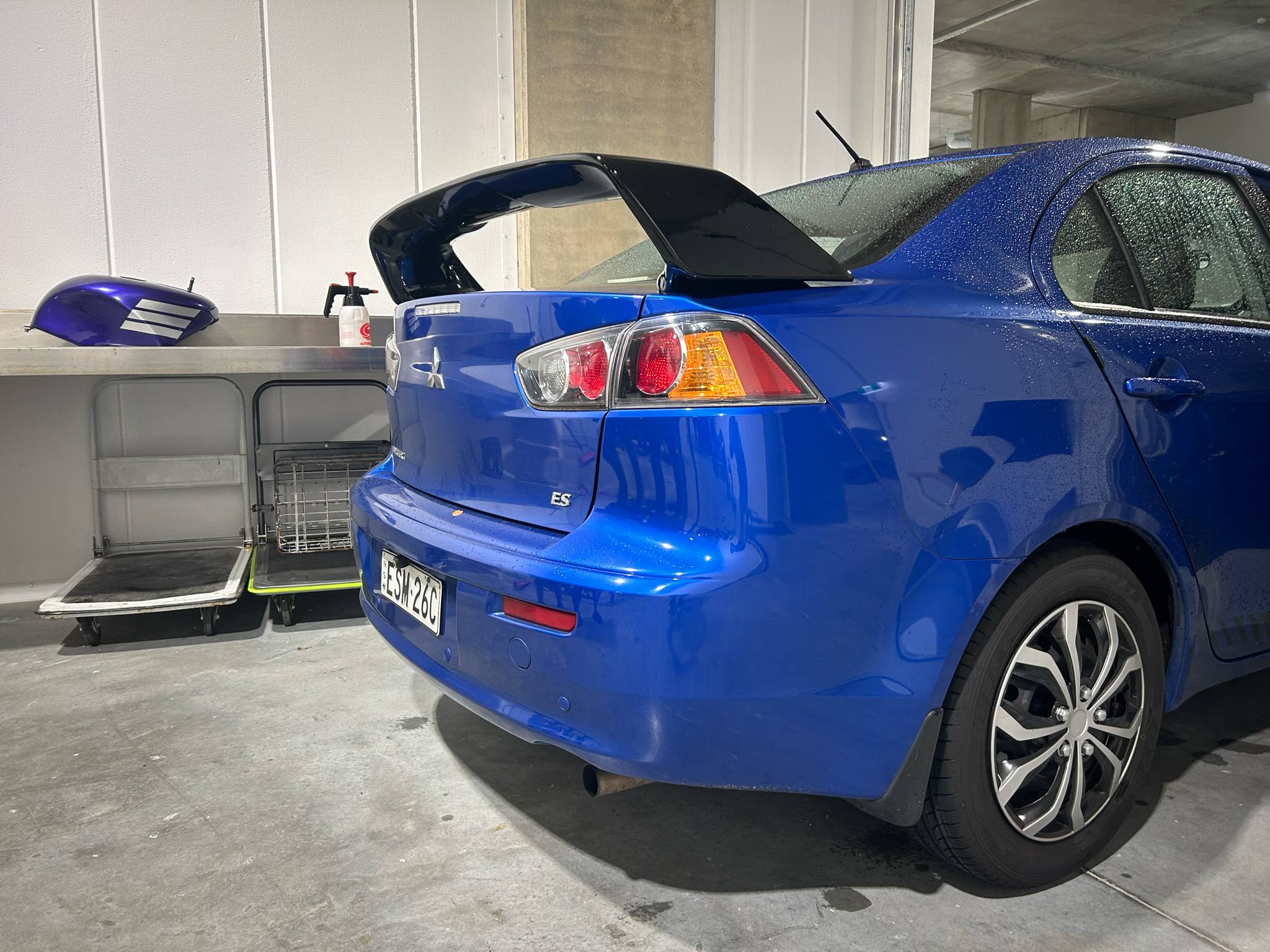 Evolution Style Wing Spoiler (Gloss Black) for 09-17 Mitsubishi Lancer CJ