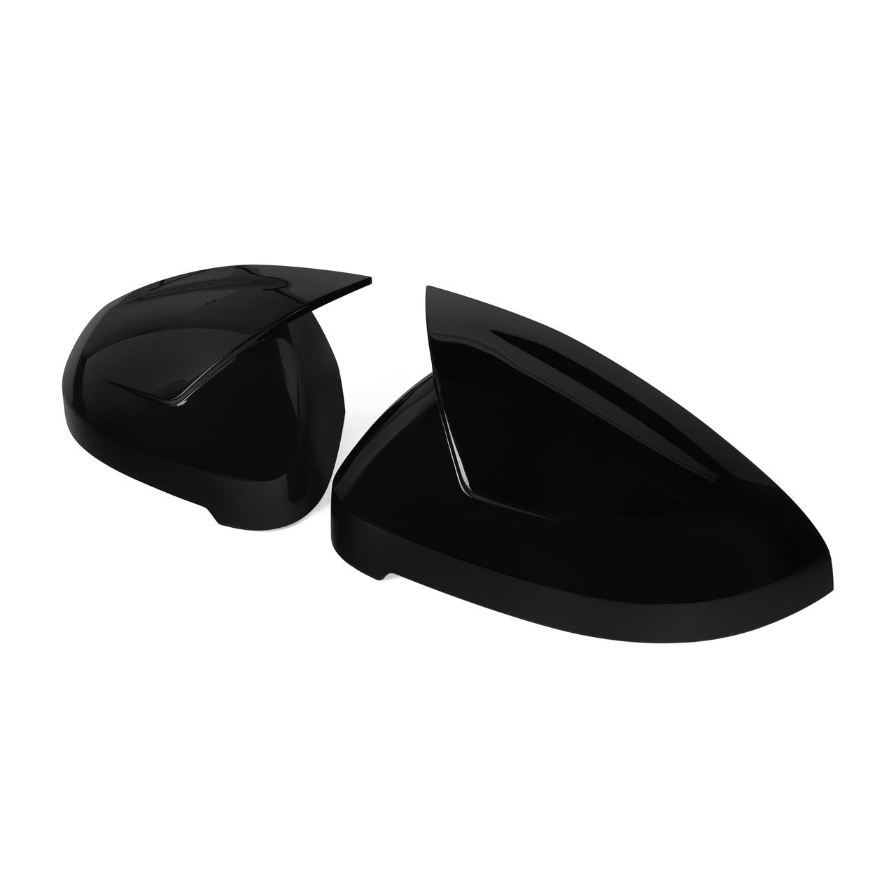 RS-Style Mirror Caps (Gloss Black) (Replacement) for 16-24 Audi A4/S4/RS4/A5/S5/RS5 B9/F5