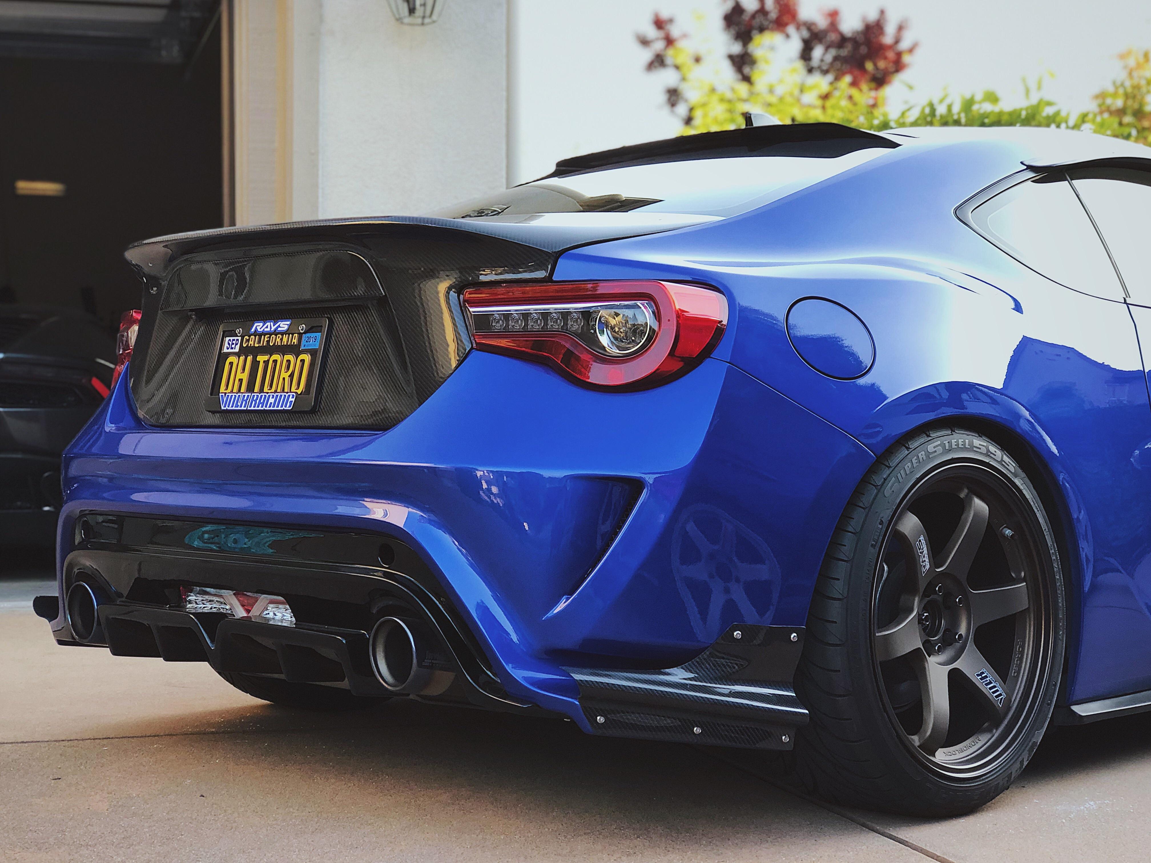 VRS-II Style Complete Rear Bumper for 12-21 Toyota 86/Subaru BRZ ZN6/ZC6
