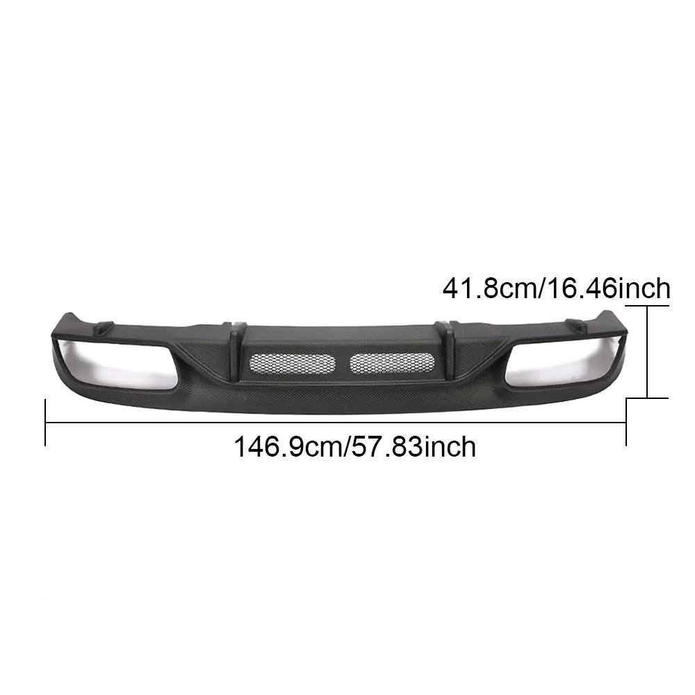 PSM Style Rear Diffuser (Carbon Fibre) for 19-21 Mercedes-Benz C-Class/C63S (AMG-Line/AMG) C205/A205