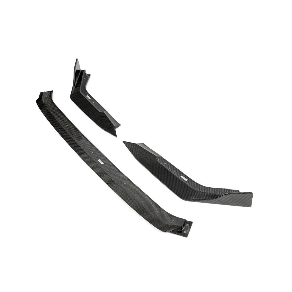 Euro Design Front Splitter (3 Piece) (Carbon Fibre) for 23+ Honda Civic Type R FL5