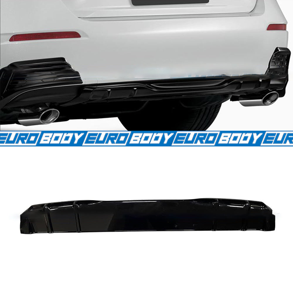 Modulo Style Rear Diffuser (Gloss Black) for 22+ Honda Civic FL1 11th Gen
