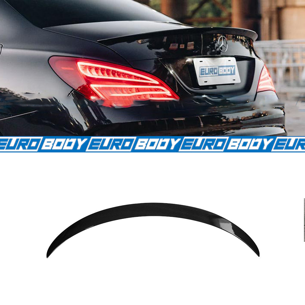 Euro Design Lip Spoiler (Gloss Black) for 13-18 Mercedes-Benz CLA-Class C117