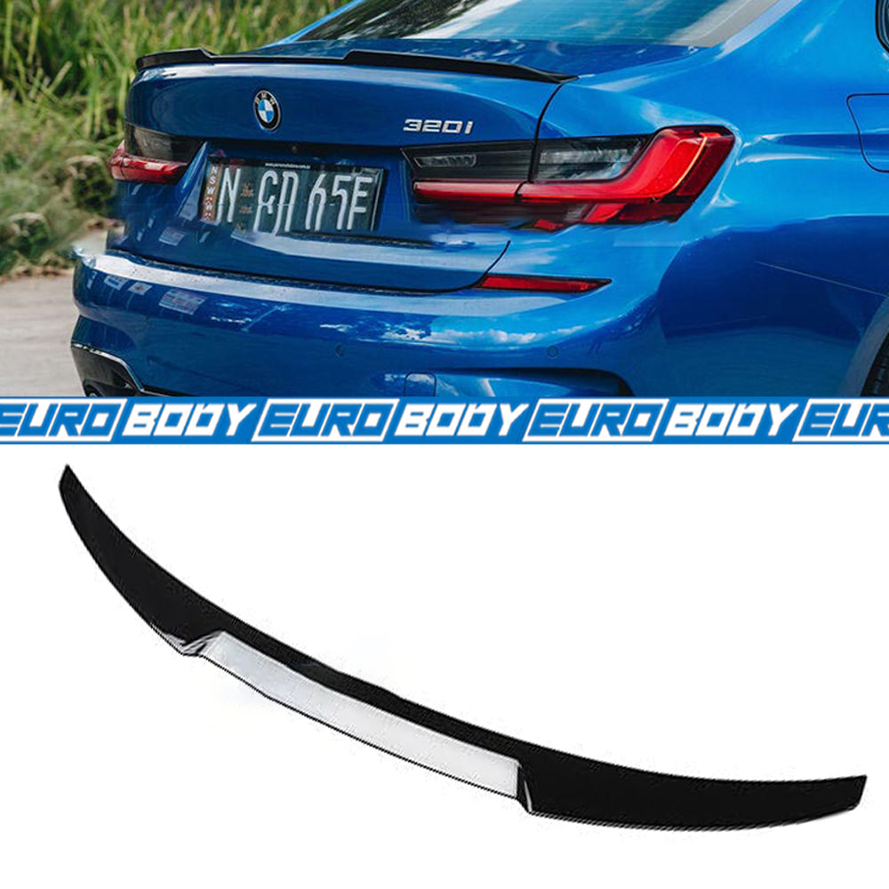 M3 Style Lip Spoiler (Gloss Black) for 19+ BMW 3 Series G20
