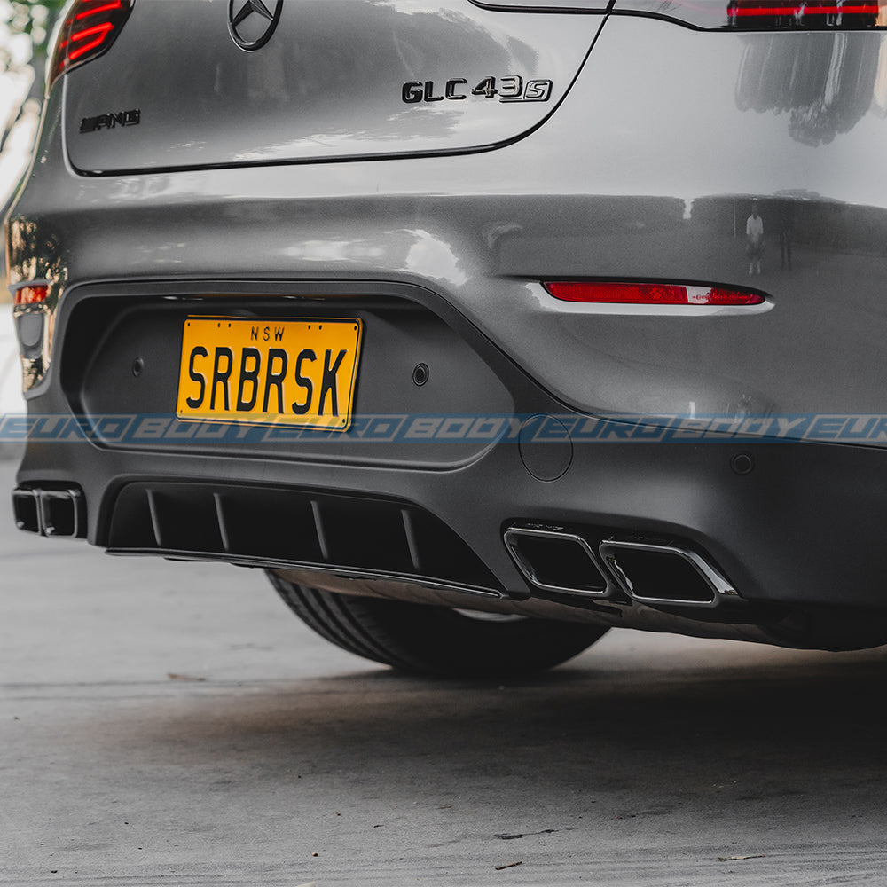 GLC63S (AMG) Style Rear Diffuser (Gloss Black) for 15-22 Mercedes-Benz GLC-Class (AMG/AMG-Line) X253/C253