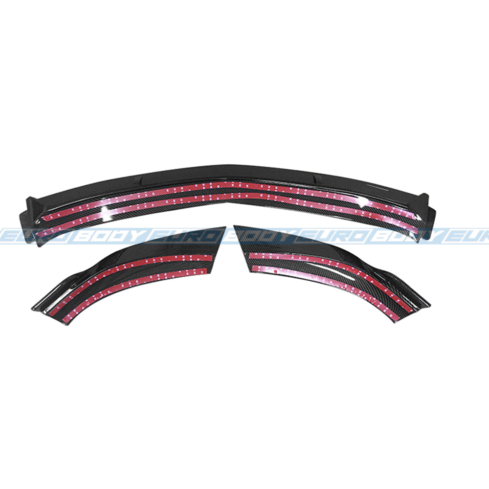 Euro Design Front Lip (Gloss Black) for 07-13 Mercedes-Benz C-Class W204