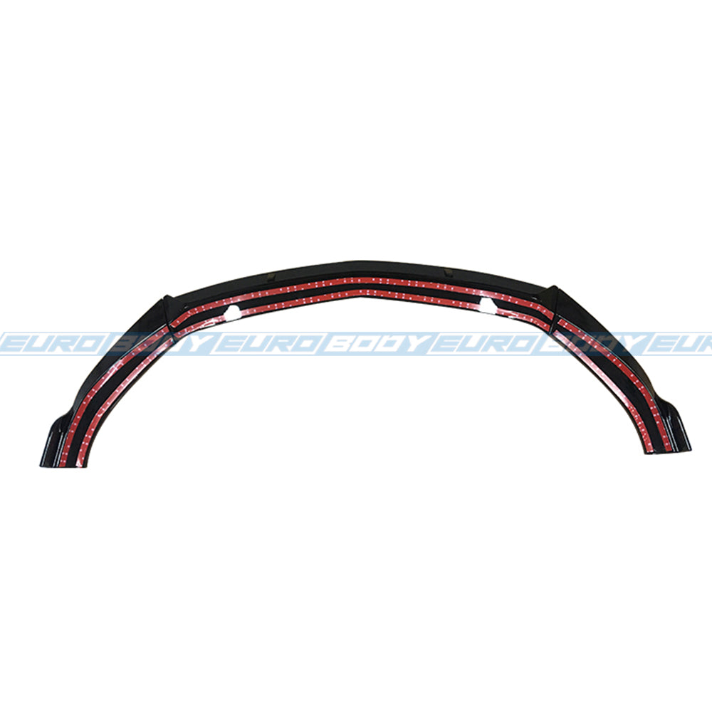 Euro Design Front Lip (Gloss Black) for 07-13 Mercedes-Benz C-Class W204