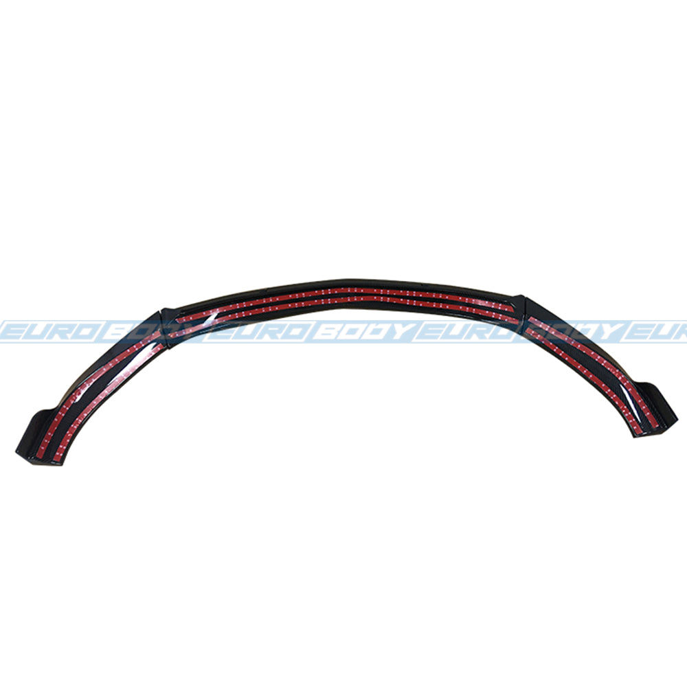 Euro Design Front Lip (Gloss Black) for 07-13 Mercedes-Benz C-Class W204