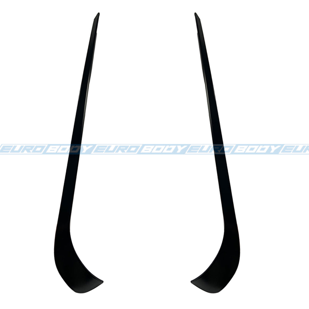AMG Style Front Canards (Gloss Black) for 13-15 Mercedes-Benz CLA-Class (AMG/AMG Line) C117/X117