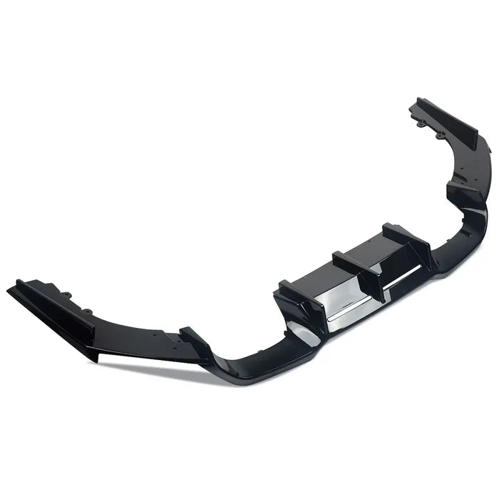 Euro Design Rear Diffuser (Gloss Black) for 16-21 BMW M2 F87