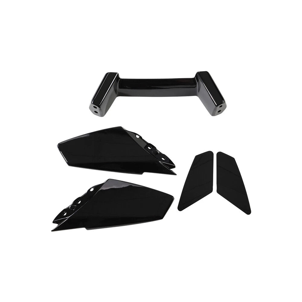 GT500 Style Wing Spoiler (Gloss Black) for 15-23 Ford Mustang FM/FN