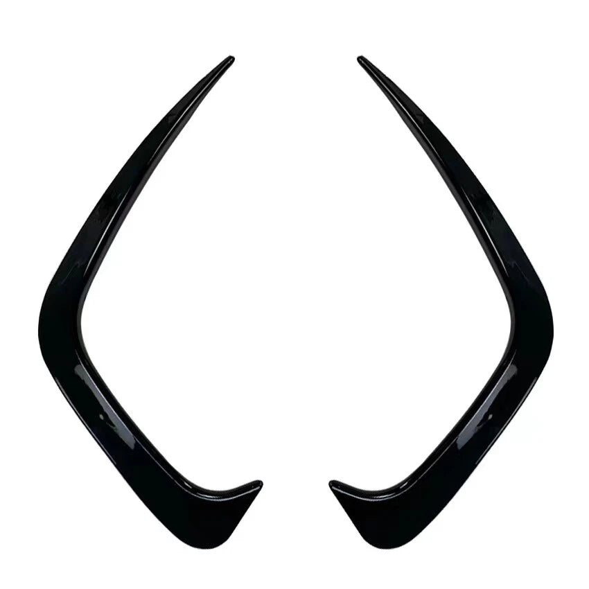 Euro Design Rear Canards (Gloss Black) for 19-22 BMW 3 Series G20 Pre-LCI