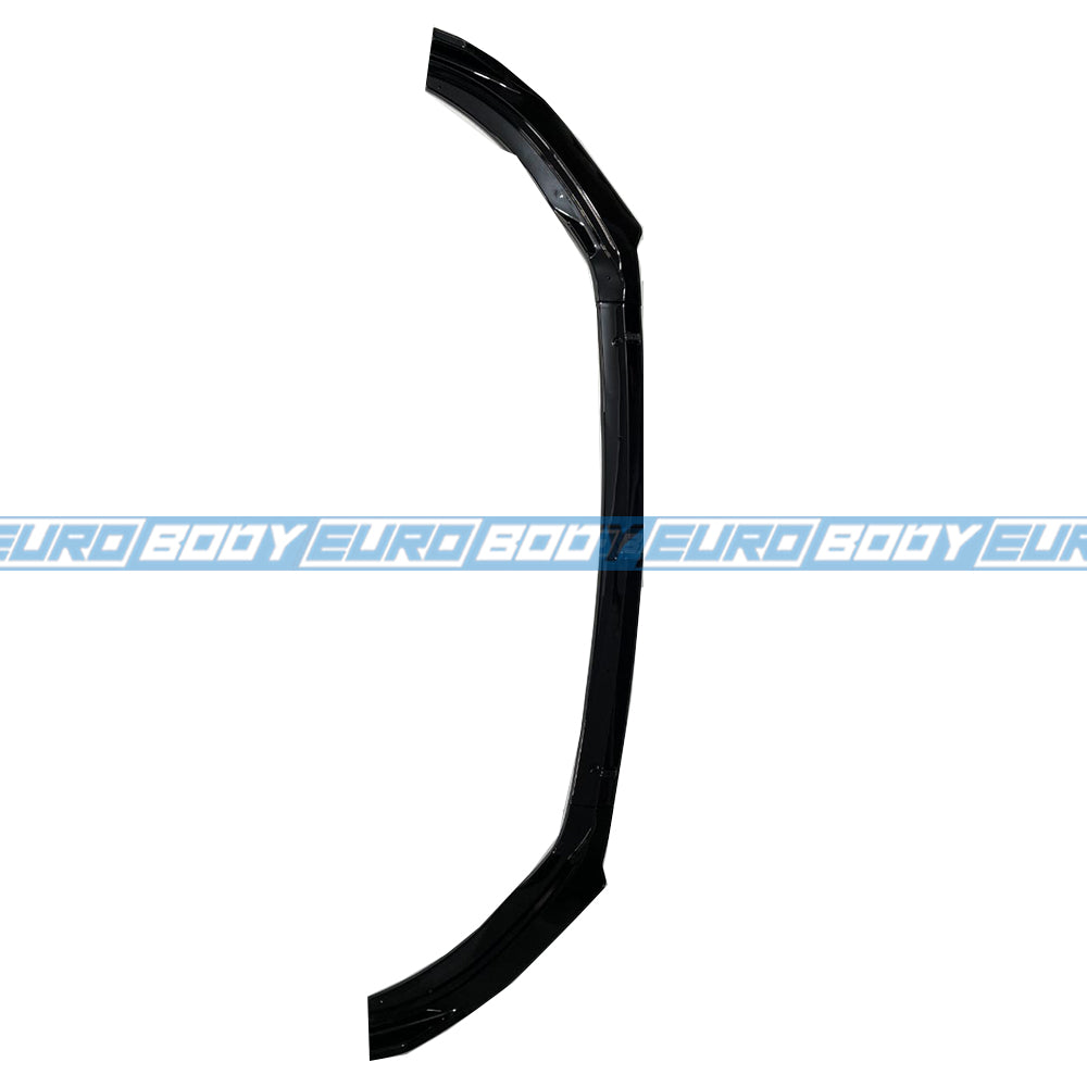 Euro Design Front Lip (Gloss Black) for 18-22 Volkswagen Polo AW