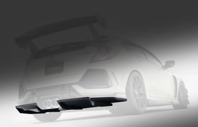 VRS-II Style Rear Diffuser (Carbon Fibre) for 18-22 Honda Civic Type R FK8