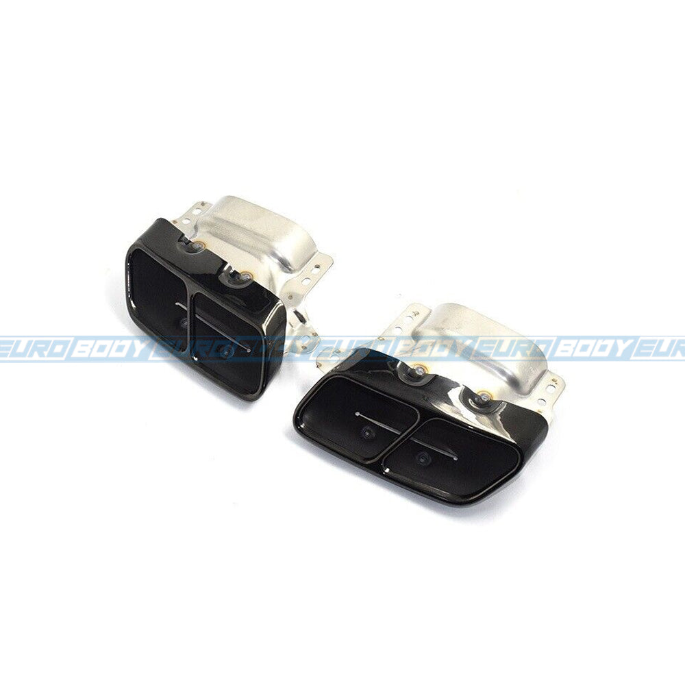 A45 (AMG) Style Exhaust Tips for 13-18 Mercedes-Benz A-Class W176