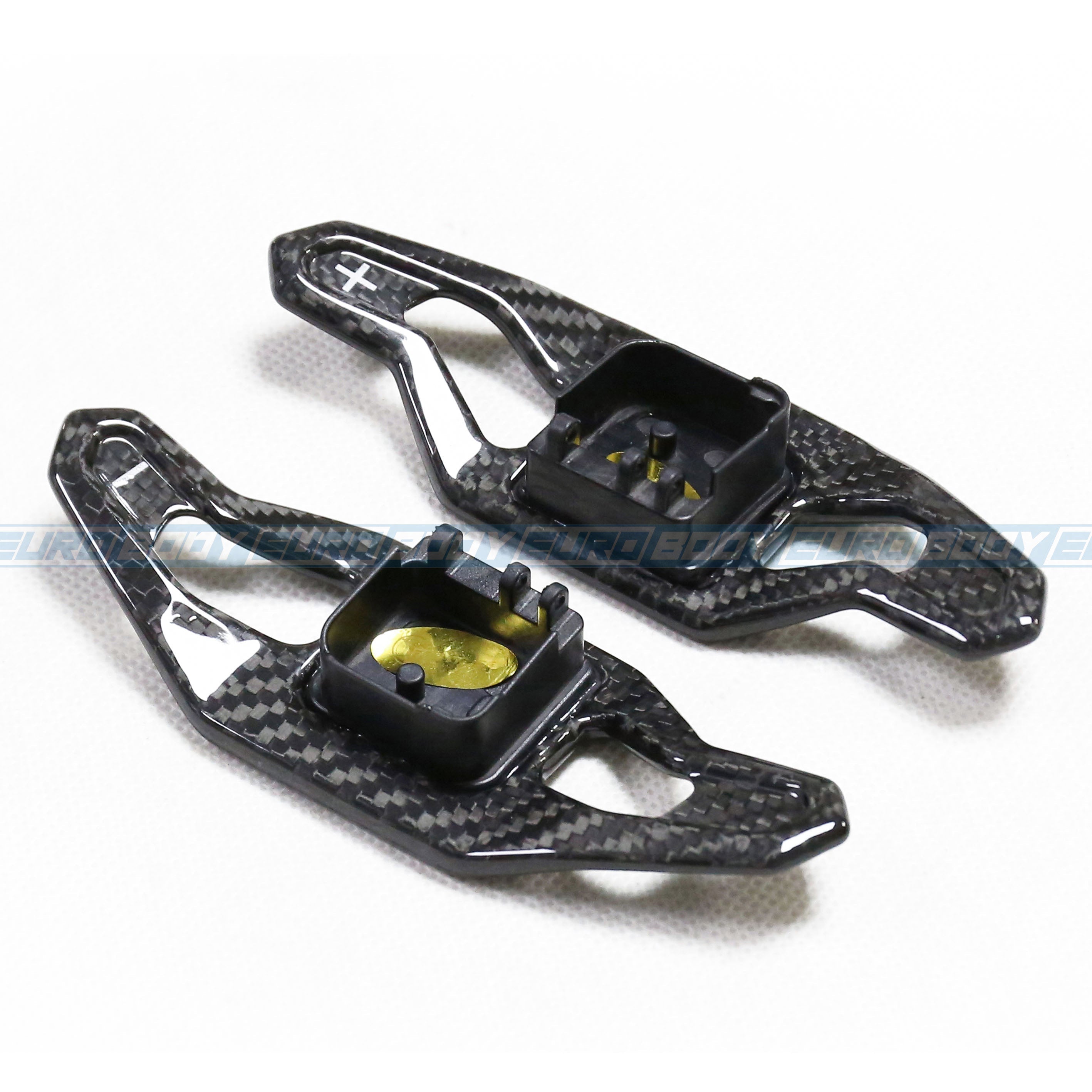 Euro Design V1 Pedal Shifters (Carbon Fibre) (Replacement) for 17-20 Audi A3/S3/RS3 8V