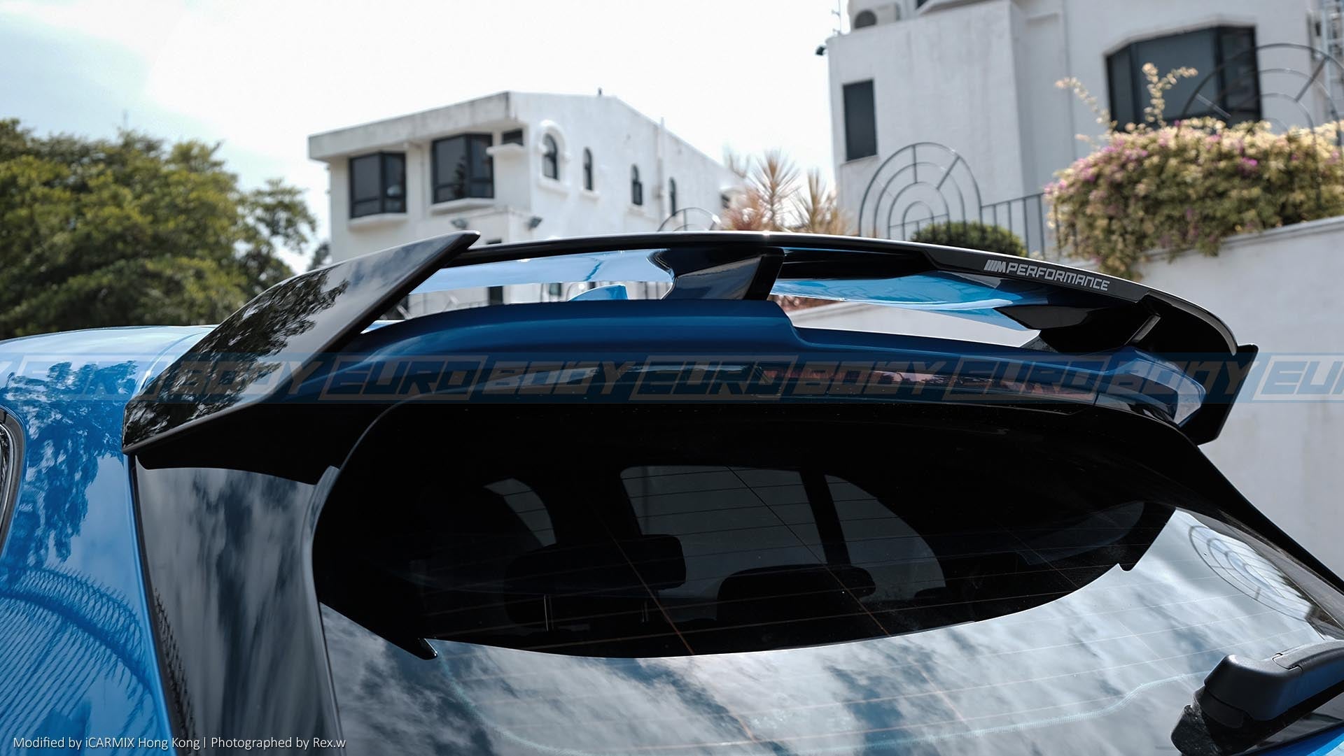M-Performance Style Wing Spoiler (Gloss Black) for 19-23 BMW 1 Series F40