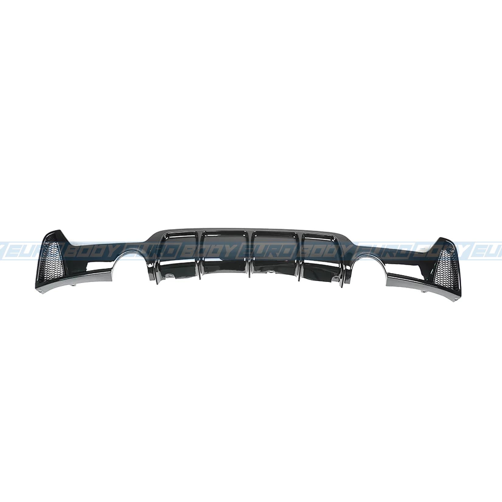 M-Performance Style Rear Diffuser (Gloss Black) for 12-18 BMW 4 Series F32/F33/F36 (M-Sport)