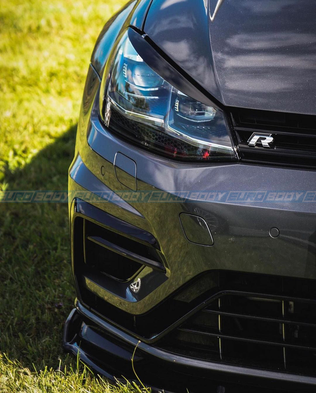 Light Brow (Gloss Black) for 12-20 Volkswagen Golf MK7/7.5