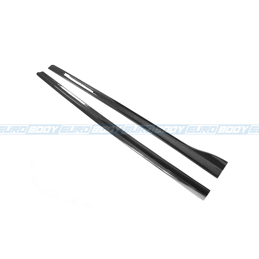 Euro Design Side Skirts (Carbon Fibre) for 13-16 Audi A3 S-Line/S3 (Sedan/Hatch) 8V