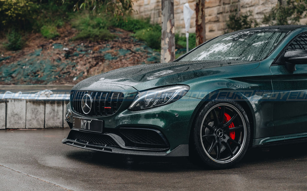 BB Style Front Lip (Carbon Fibre) for 15-21 Mercedes-Benz C63S (Sedan/Coupe) W205/C205