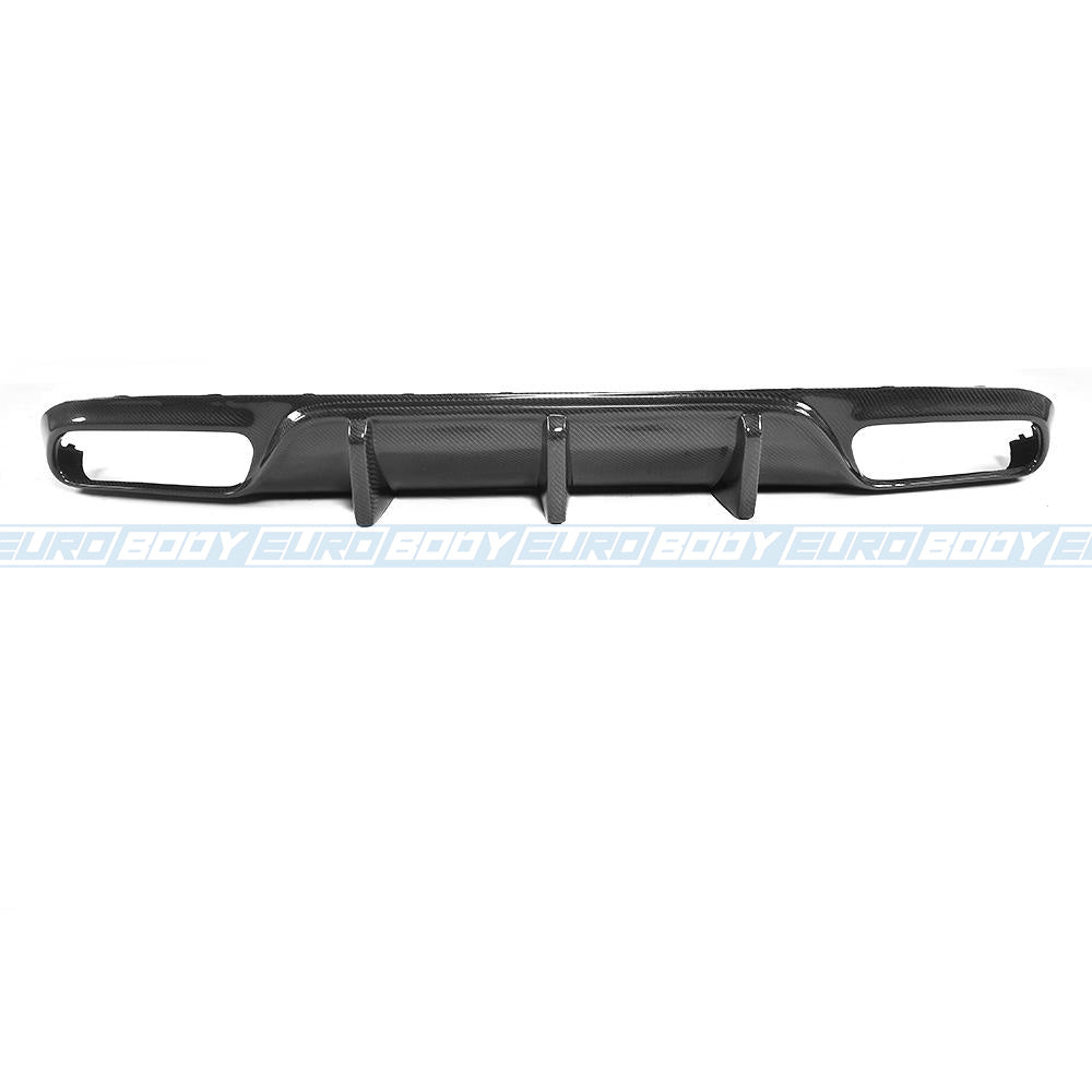 AMG Style Rear Diffuser (Carbon Fibre) for 15-18 Mercedes-Benz C-Class/C63S (AMG-Line/AMG) C205/A205