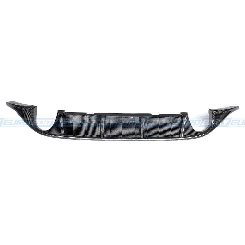 RZ Style Rear Diffuser (Carbon Fibre) for 2014-2017 Volkswagen Golf GTI MK7