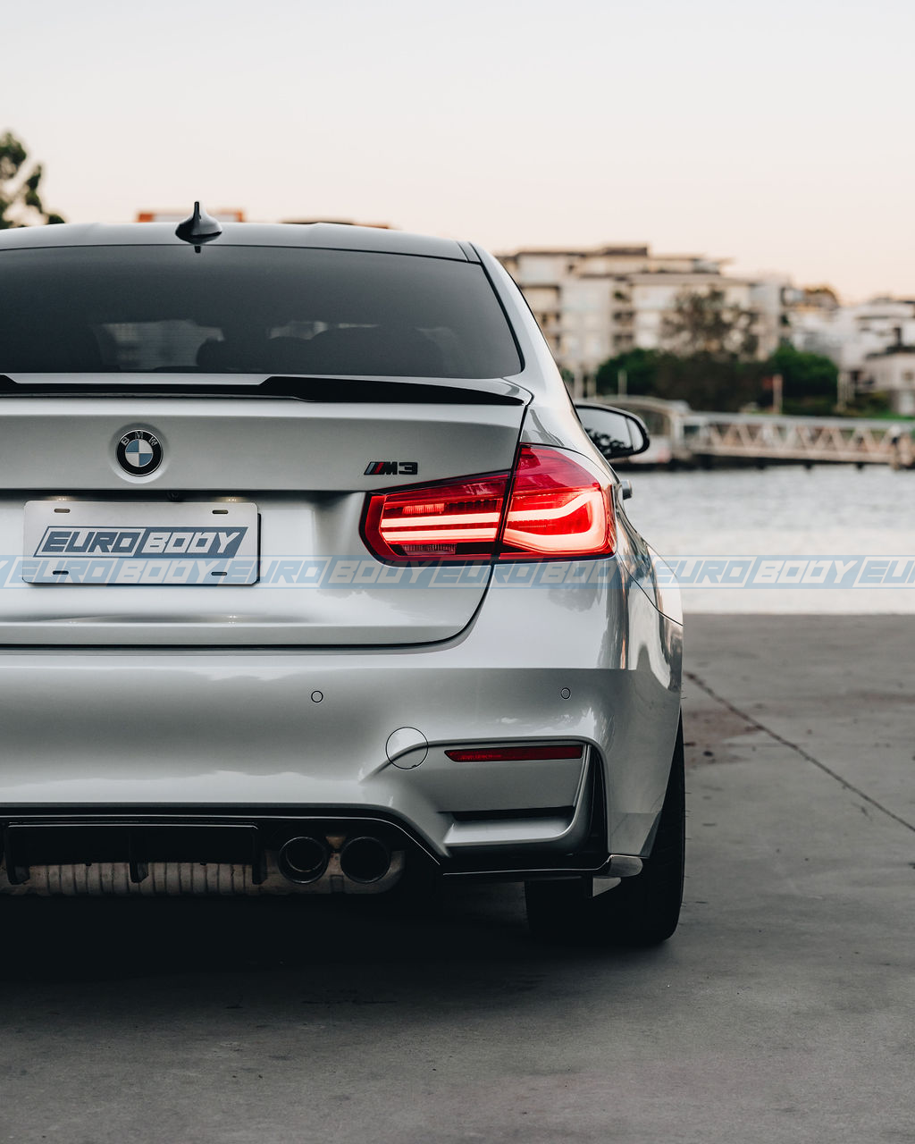 M4 Style Lip Spoiler for 13-19 BMW 3 Series F30/M3 F80