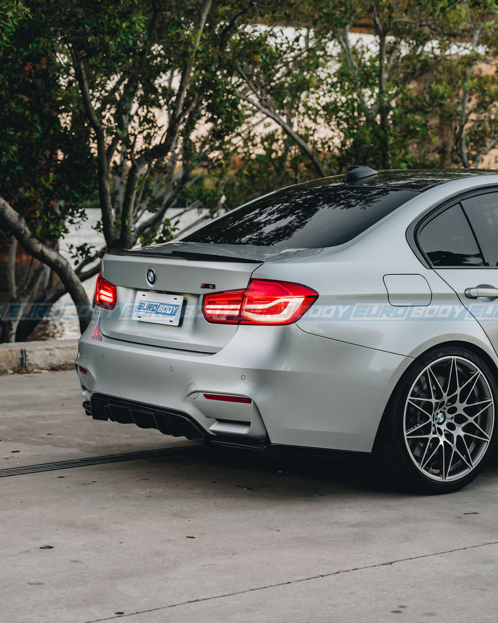 M4 Style Lip Spoiler for 13-19 BMW 3 Series F30/M3 F80