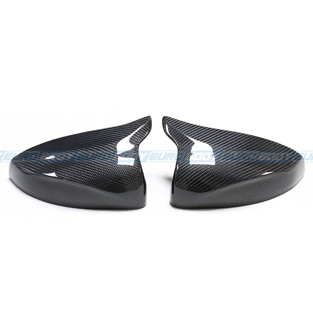 RS-Style Mirror Caps (Carbon Fibre) (Replacement) for 13-20 Audi A3/S3/RS3 (Sedan/Hatch) 8V