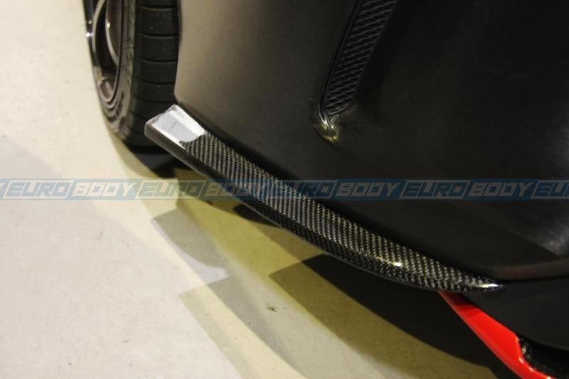 Euro Design Rear Aprons (Carbon Fibre) for 13-15 Mercedes-Benz CLA-Class (AMG/AMG-Line) C117