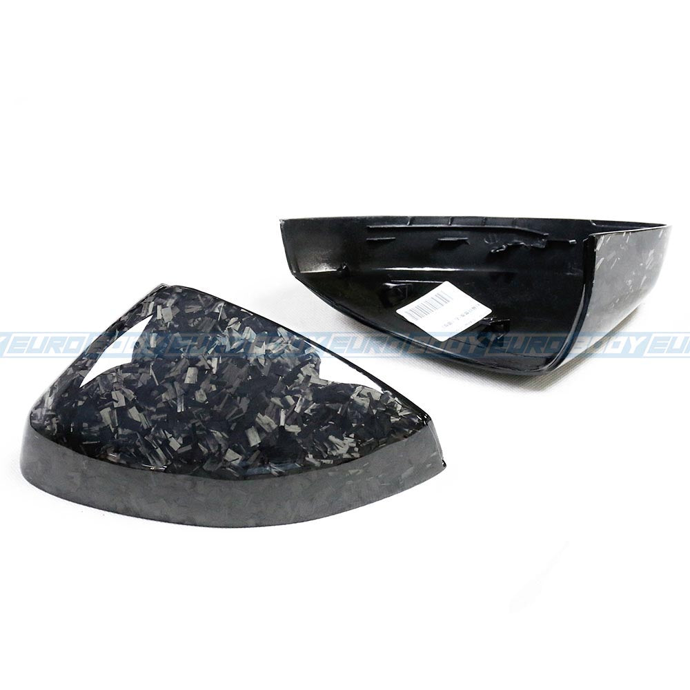 OEM+ Style Mirror Caps (Carbon Fibre) (Replacement) for 13-20 Audi A3/S3/RS3 (Sedan/Hatch) 8V