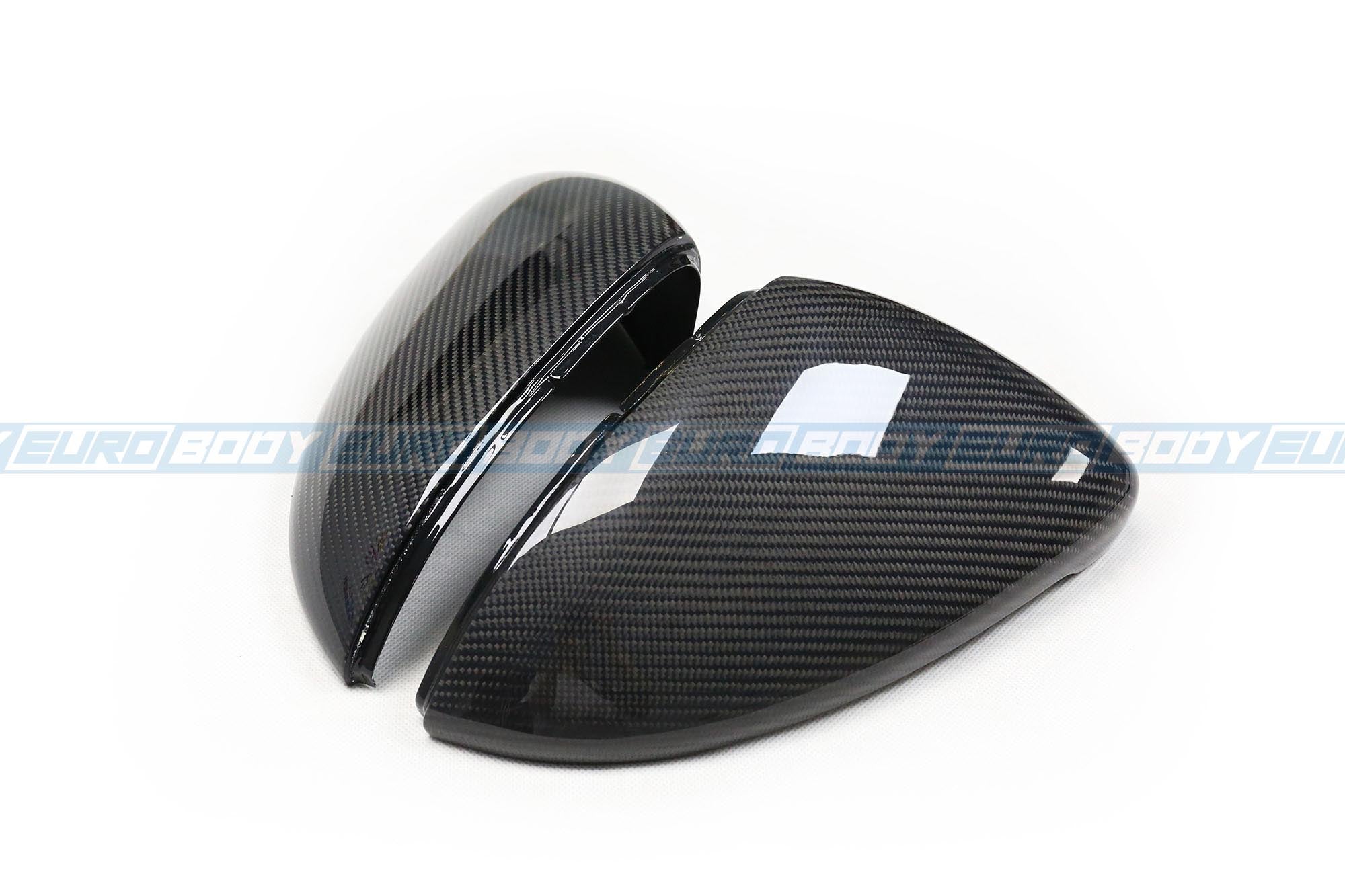 OEM+ Style Mirror Caps (Carbon Fibre) (Replacement) for 14-20 Volkswagen Golf MK7/7.5