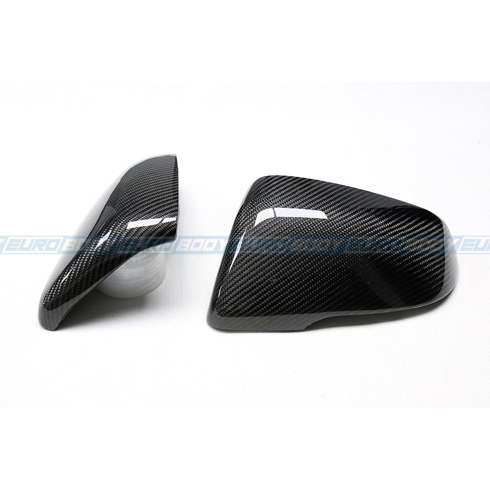 OEM+ Style Mirror Caps (Carbon Fibre) (Replacement) for 19+ Toyota Supra A90/BMW