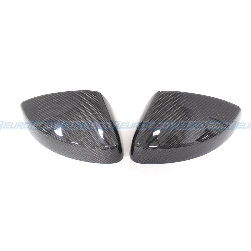 OEM+ Style Mirror Caps (Carbon Fibre) (Replacement) for 13-20 Audi A3/S3/RS3 (Sedan/Hatch) 8V