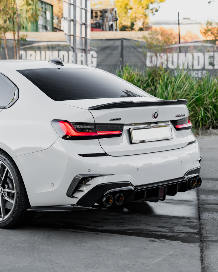 CS Style Lip Spoiler (Carbon Fibre) for 19+ BMW 3 Series G20/M3 G80