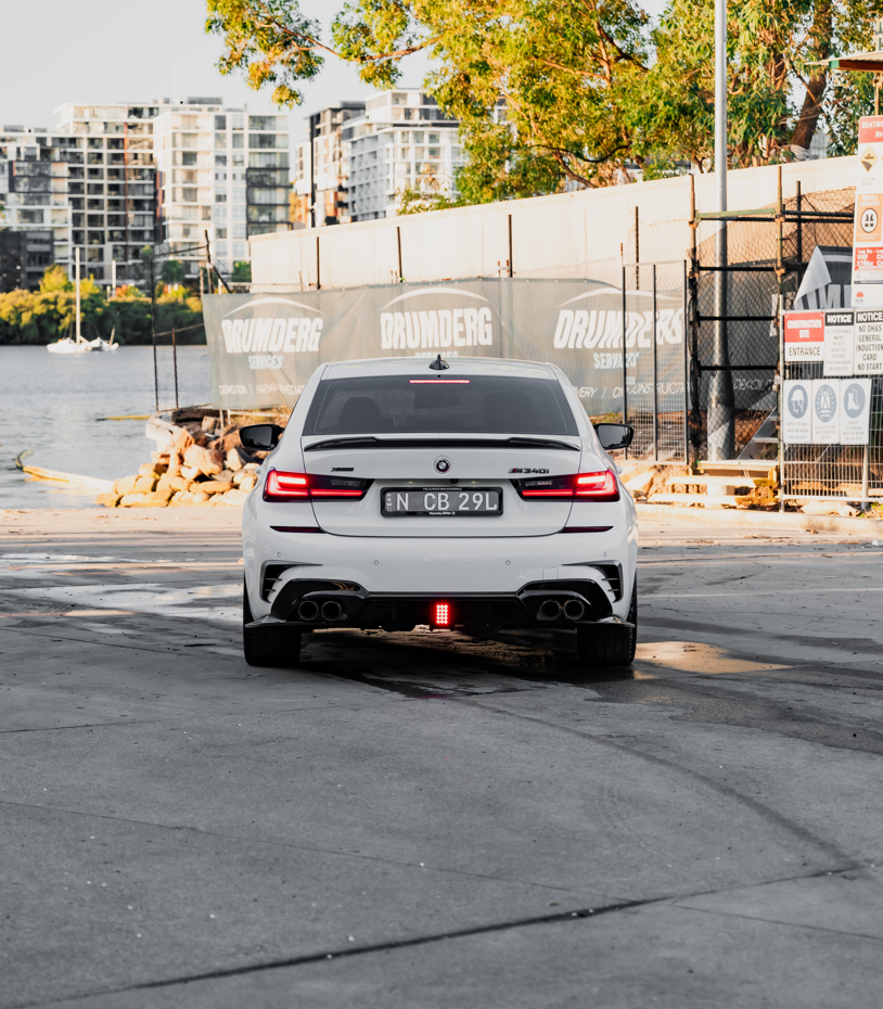 CS Style Lip Spoiler (Carbon Fibre) for 19+ BMW 3 Series G20/M3 G80