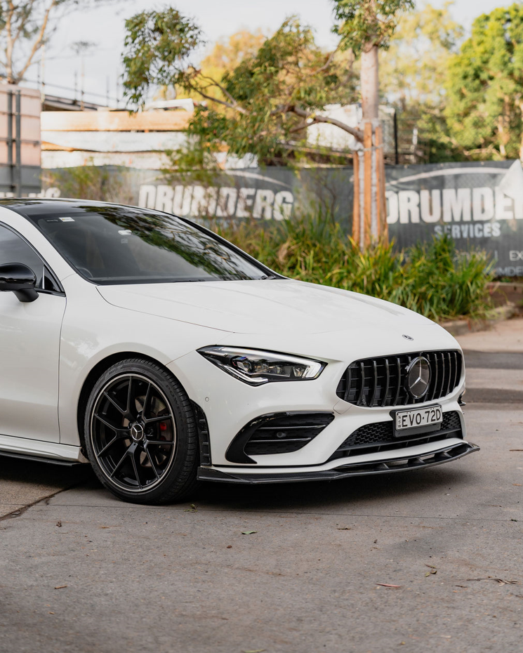 FD Style Front Lip (Carbon Fibre) for 19-24 Mercedes-Benz CLA-Class (AMG/AMG-Line) C118