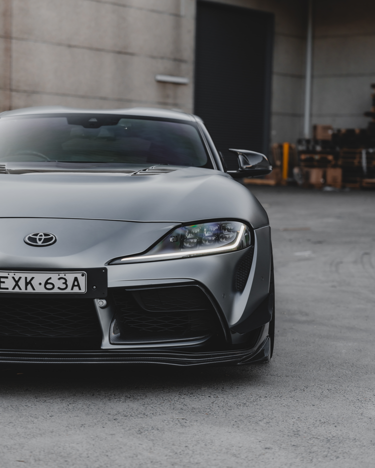 VRS-I Style Front Canards (Carbon Fibre) for 19+ Toyota Supra A90