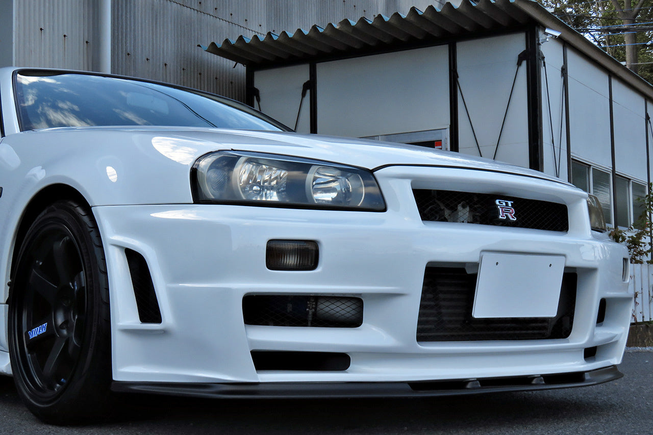 Nismo Z-Tune Style Front Bumper for 98-02 Nissan R34 GTR