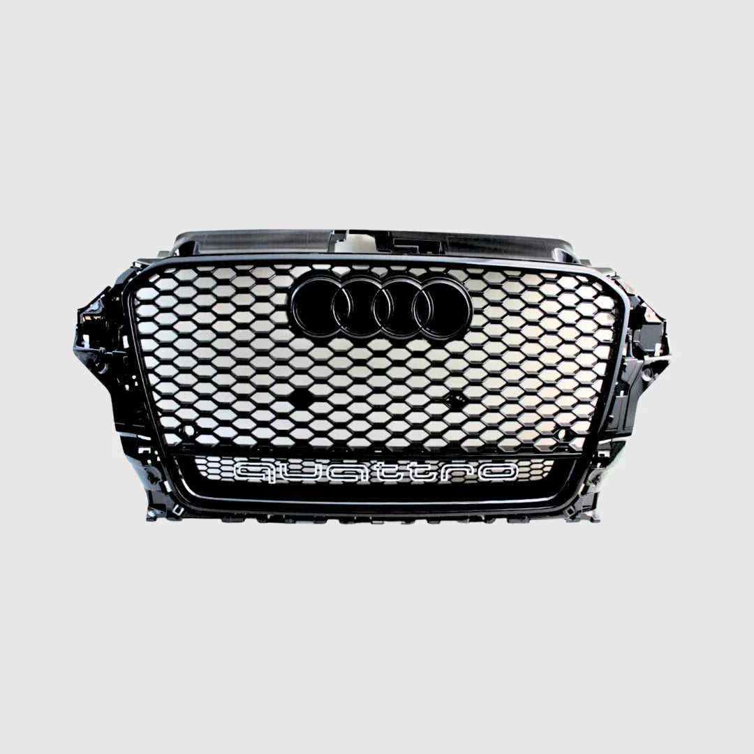RS Quattro Style Front Grill for 13-16 Audi A3/S3 (Sedan/Hatch) 8V