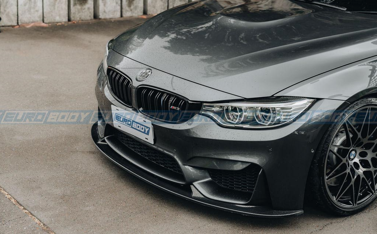 3D Style Front Lip (Carbon Fibre) for 14-19 BMW M3/M4 F80/F82