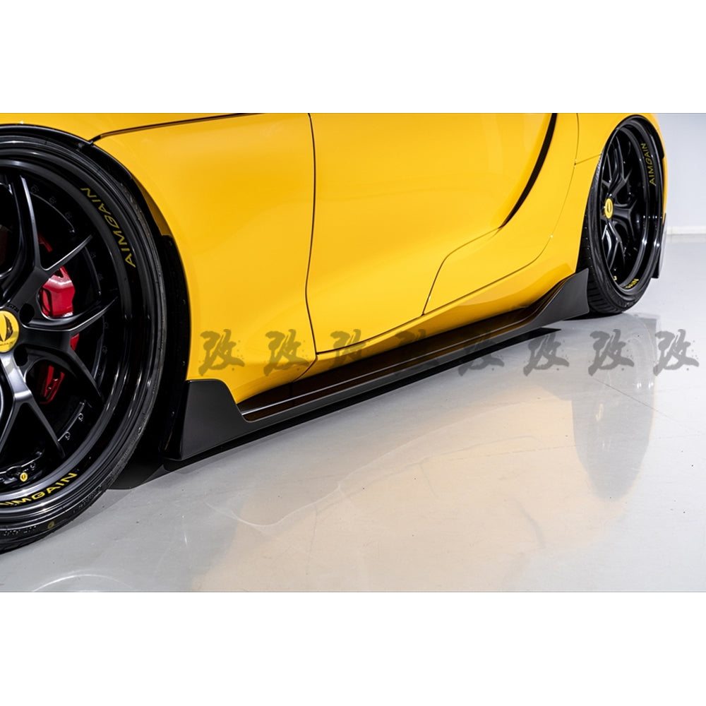AG Style Side Skirts (Carbon Fibre) for 19+ Toyota Supra A90